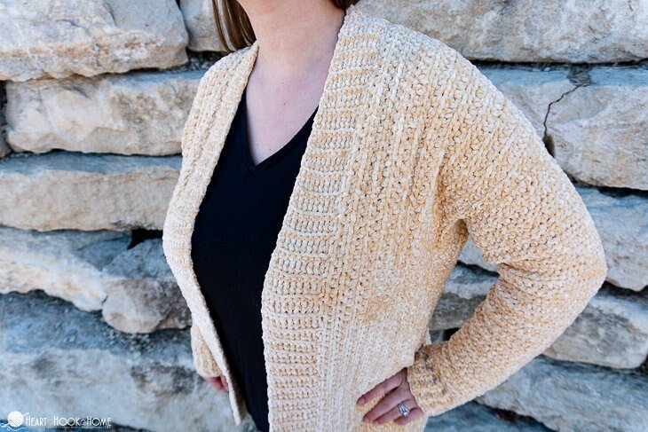 Velvet Cardi Crochet Pattern product image (3)