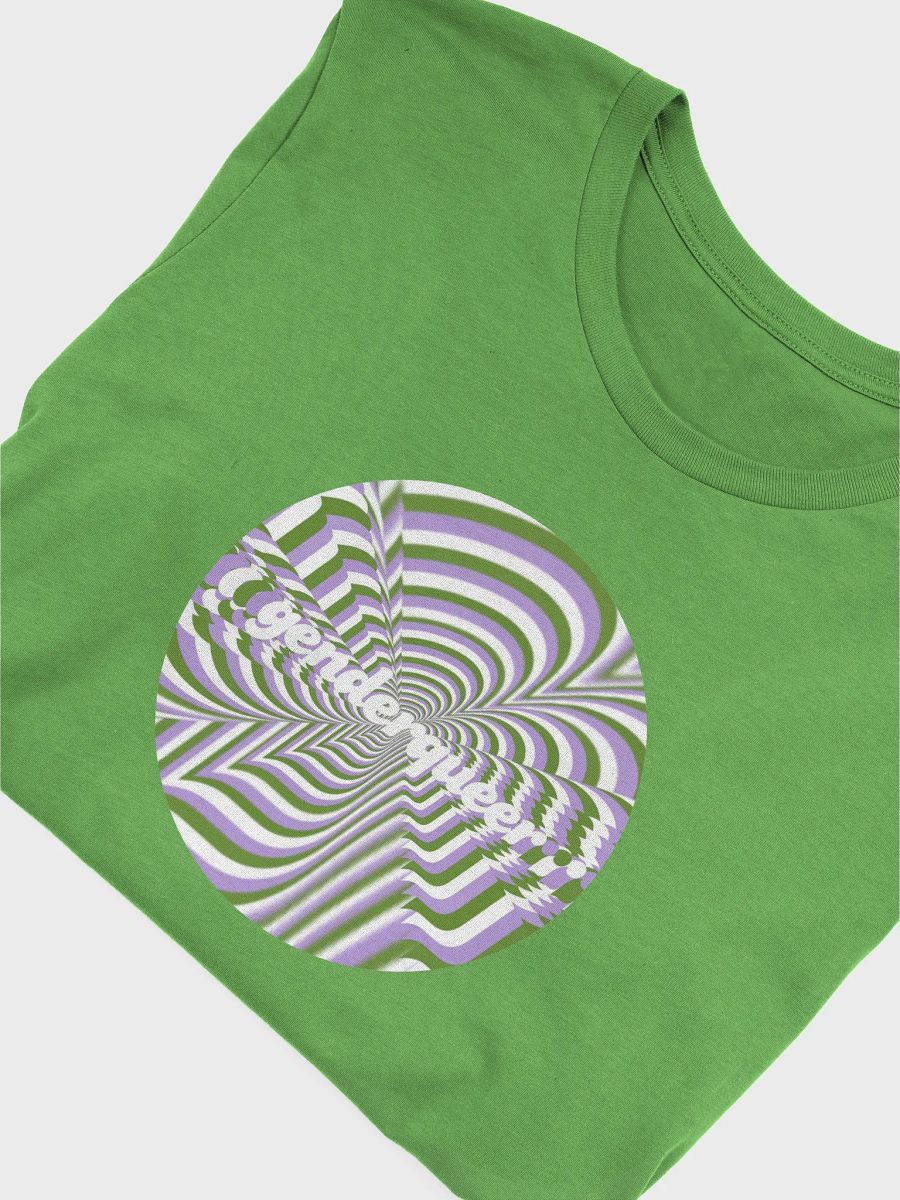 swirly genderqueer t-shirt product image (5)