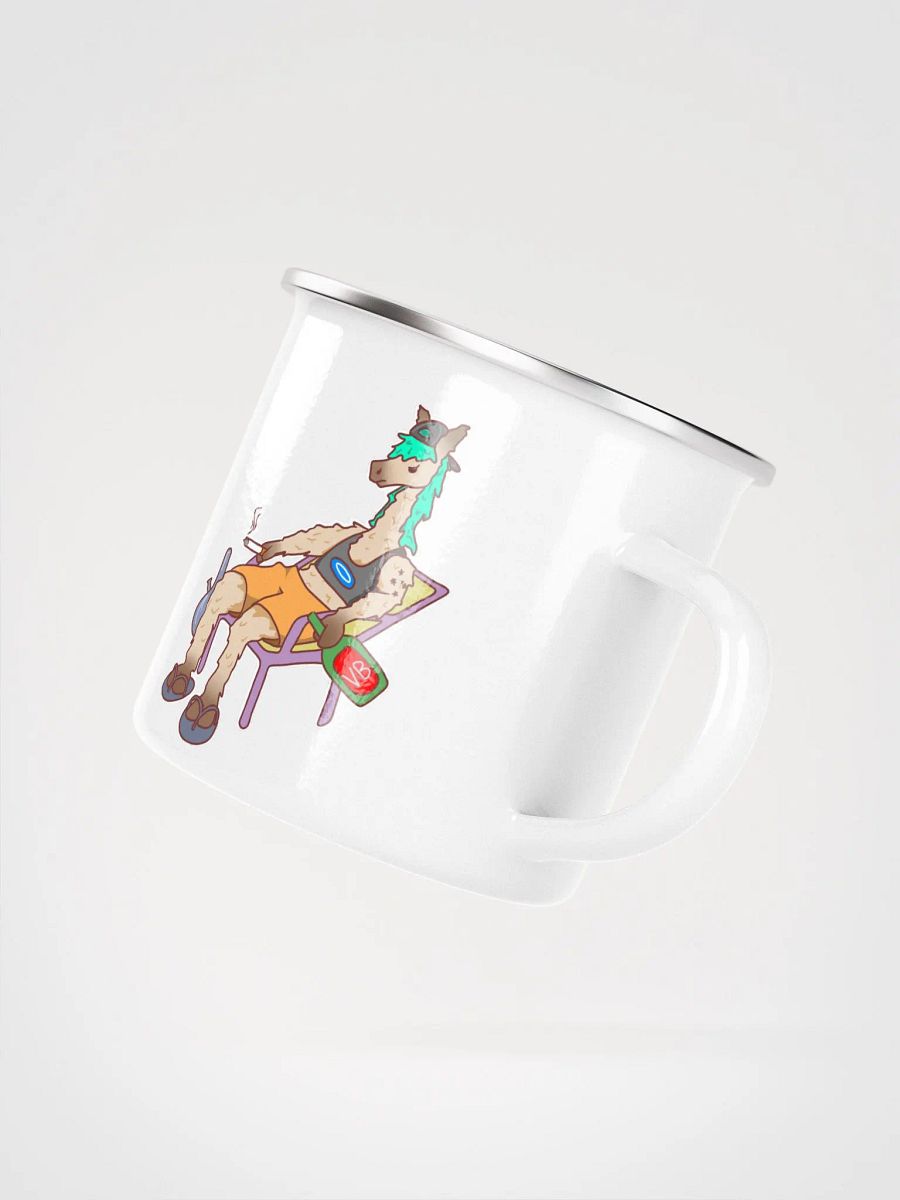 Bogan Lama Enamel Mug product image (3)