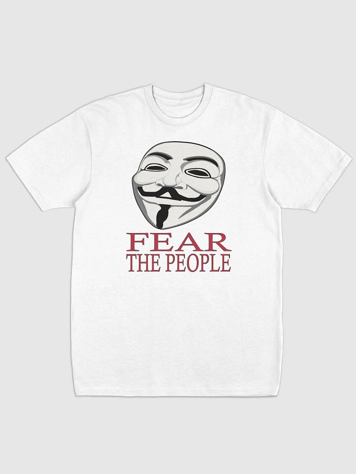 Fear The People - 02 - Red - Cotton Heritage Men's Premium Heavyweight Tee product image (1)