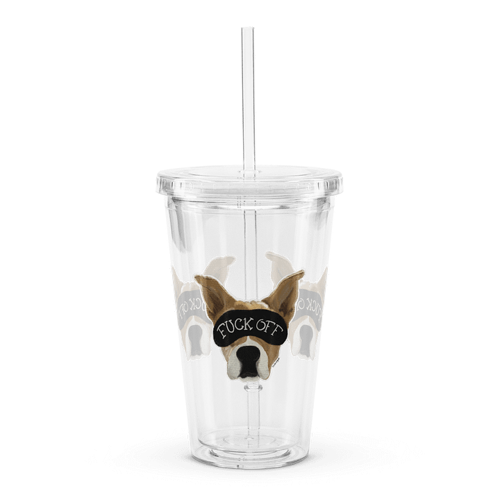 Maize "F Off" Double Wall Tumbler product image (1)