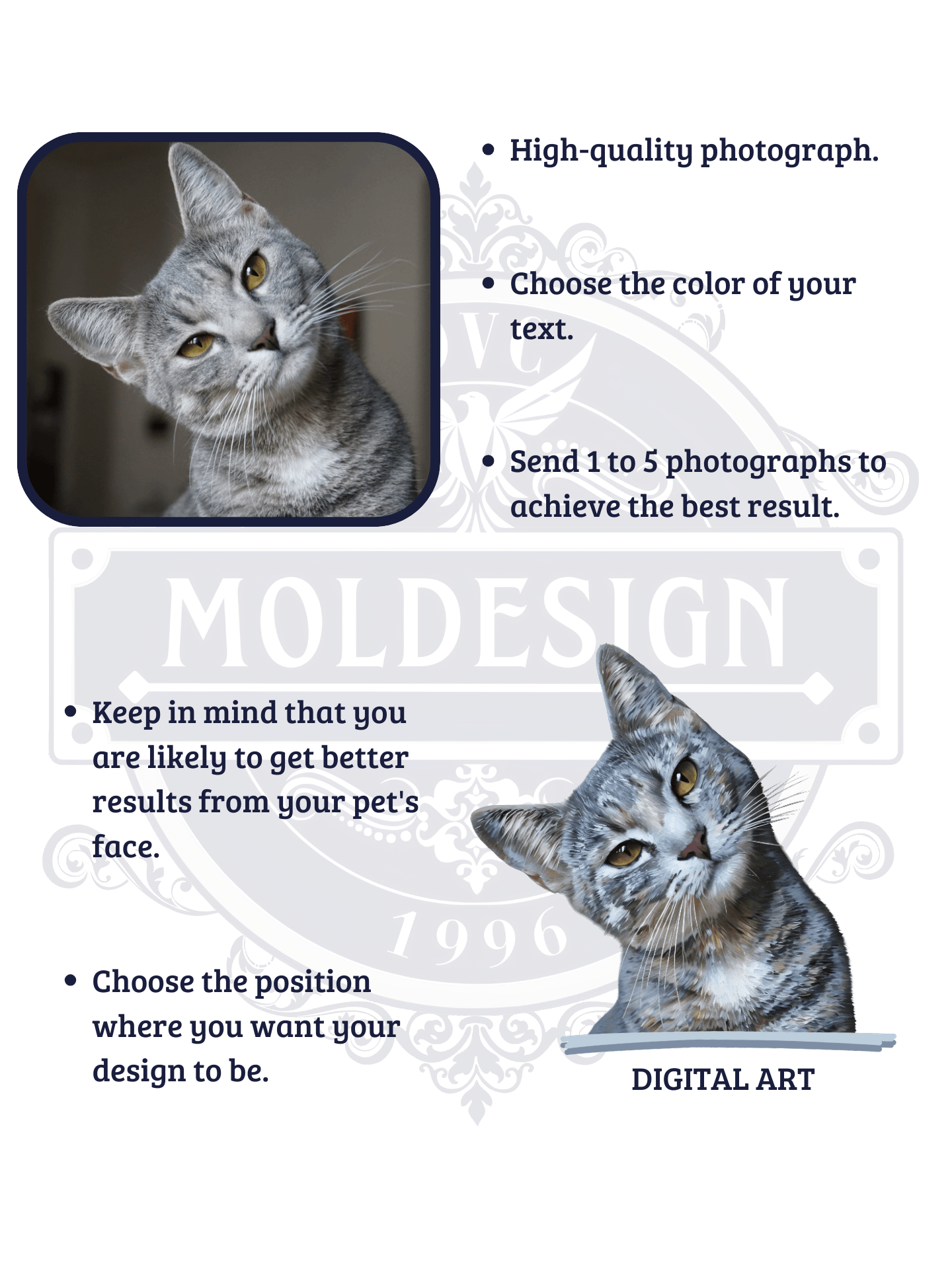 YOUR BEST FRIEND! / T-SHIRT WITH PERSONALIZED NAME / DIGITAL ART III product image (4)