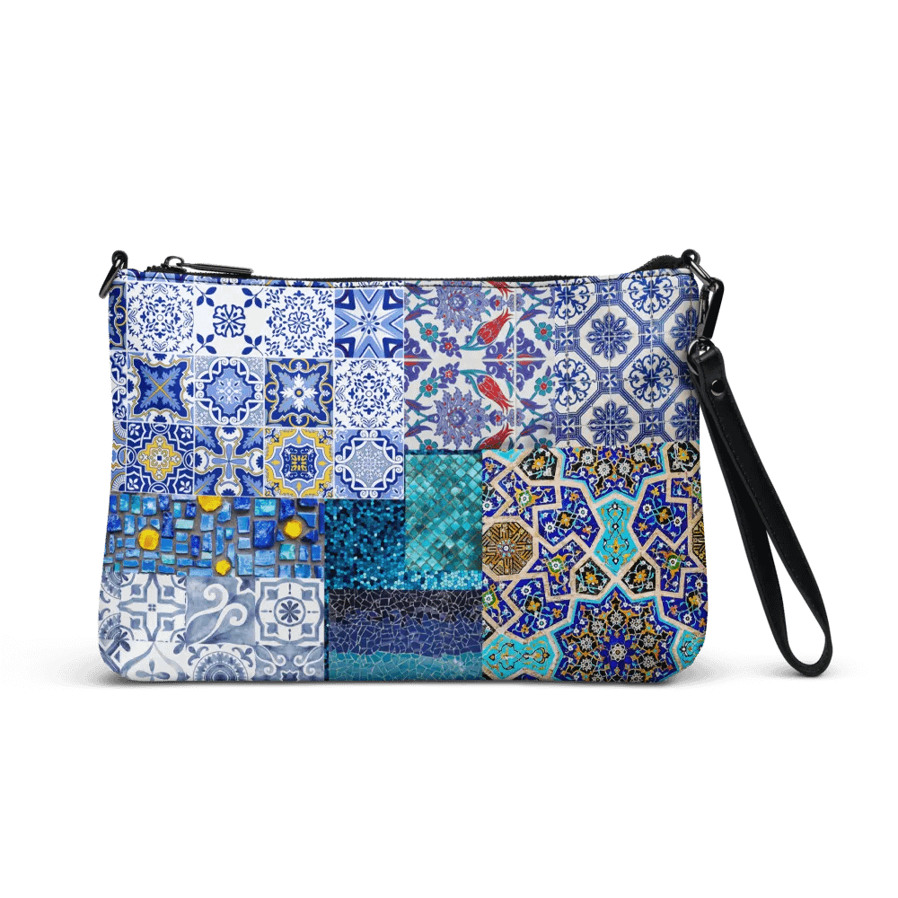 Maltese Tile Mosaic Crossbody Bag product image (1)