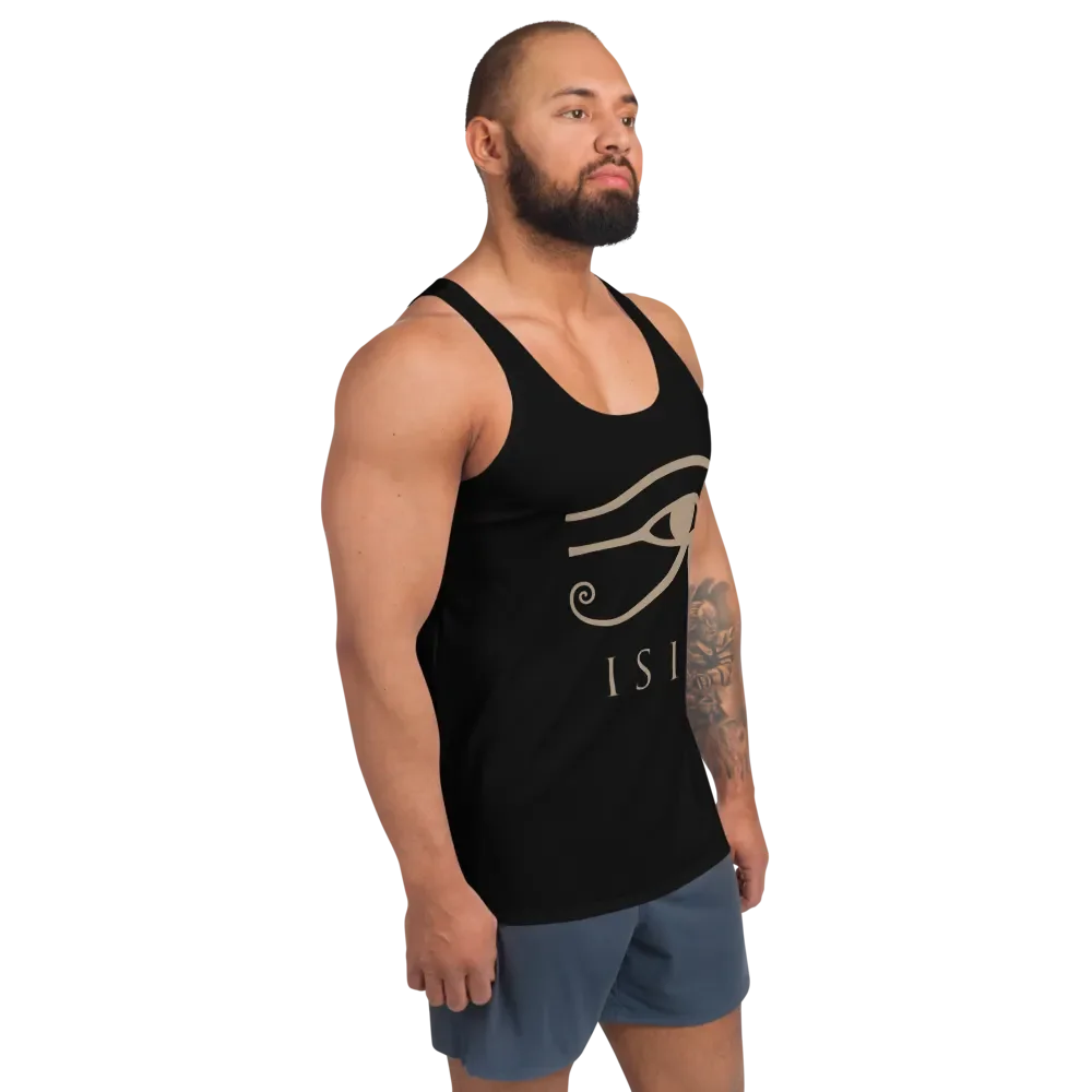 Isis Black All-Over Tank Top product image (3)