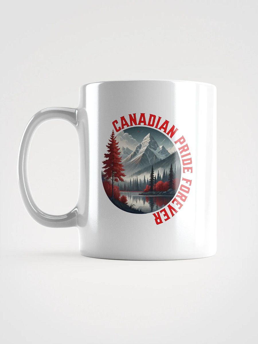 Canadian Pride Forever White Glossy Mug product image (1)