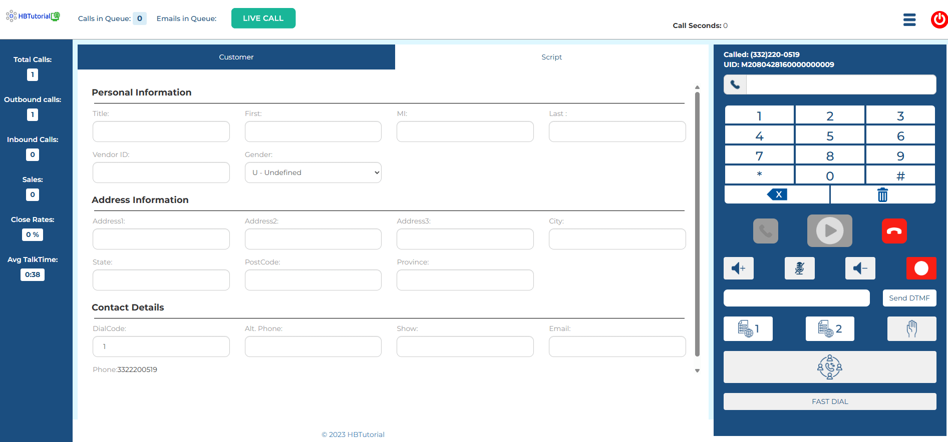 Vicidial Agent Theme 2023 / Compatible on vicibox 12.0.2/ SVN3956 product image (6)