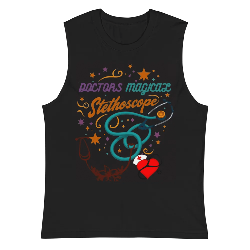 doctors Magical Stethoscope Muscle Tank product image (3)