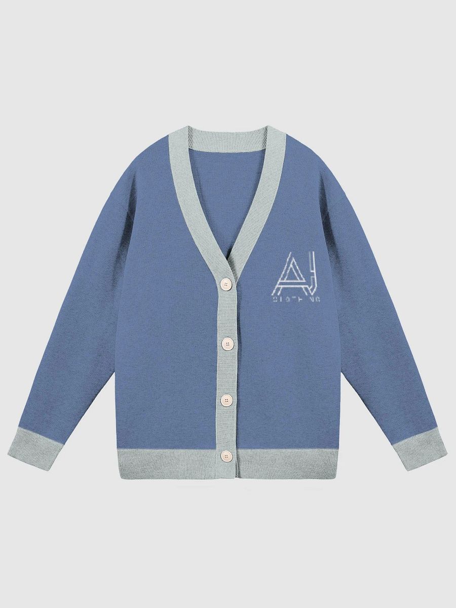 AJ Ladies Cardigan Blue product image (1)
