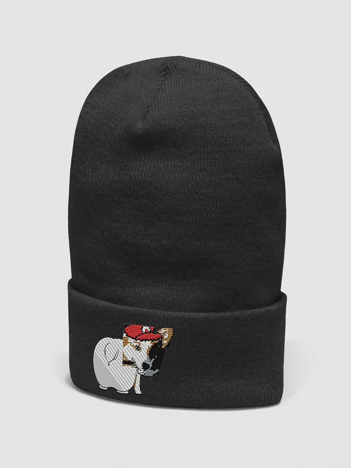Slayer the Corgi butt/ Cozy Charlie boi beanie with OG Mario styling product image (10)