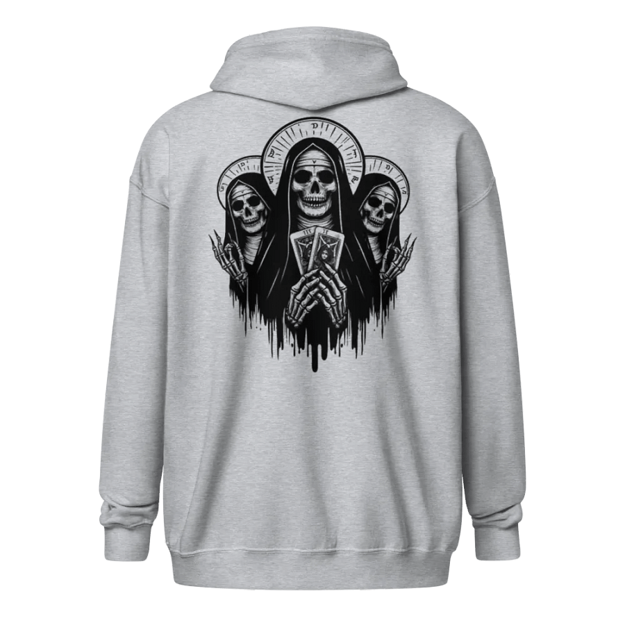 Elder Emo Nun Zip Hoodie (Unisex) product image (2)