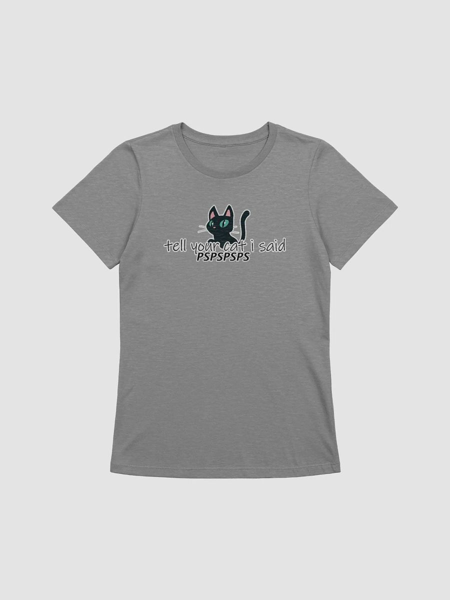 Tell Your Cat Women's Relaxed Super Soft T-Shirt product image (1)