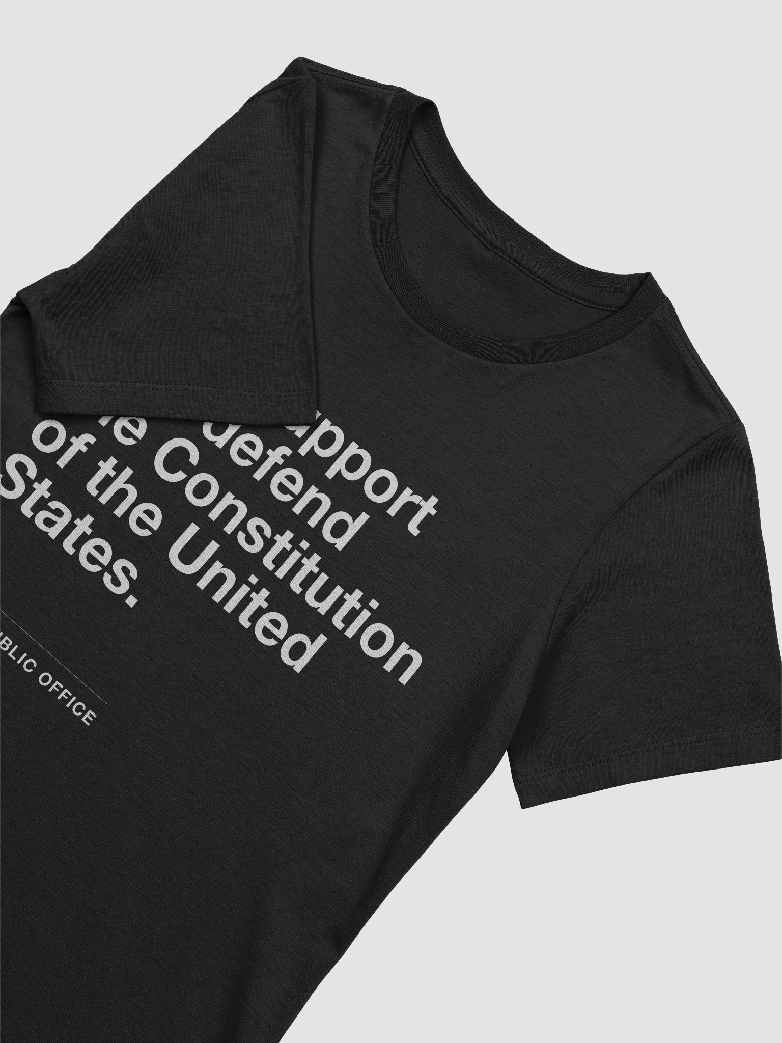 Oath of Office Women's Cut T-Shirt (White) product image (30)