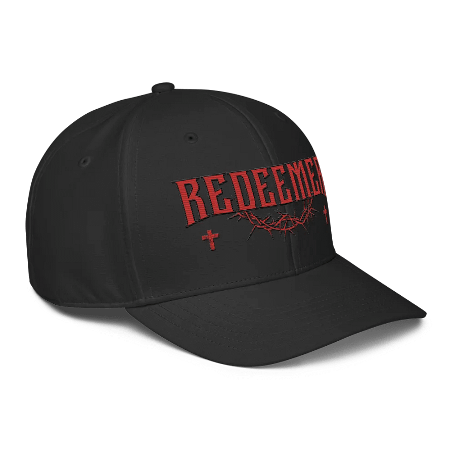 Red Redeemer Crown 3D Puff Performance Cap product image (3)