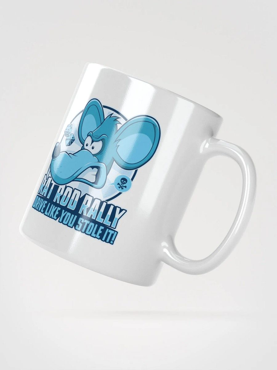 Funny Rat Rod Coffee Mug – Hot Rod Rally Cartoon Cup product image (2)