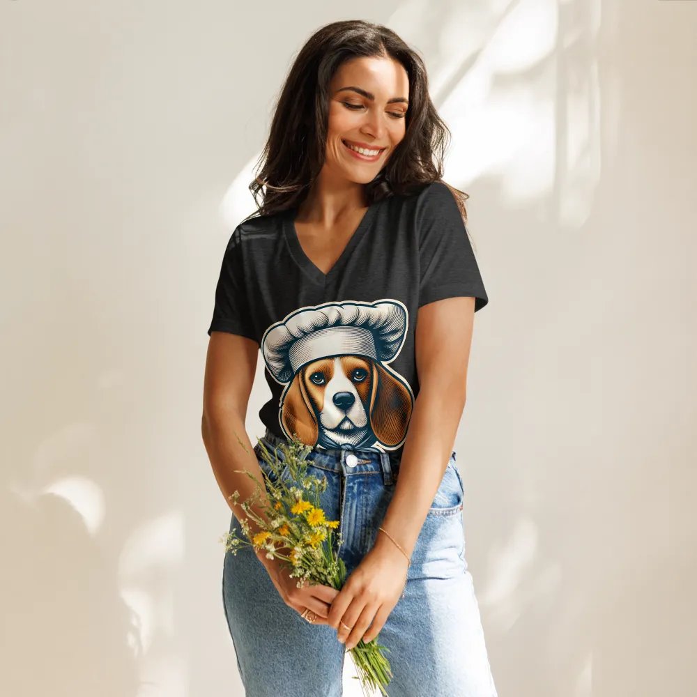 Beagle Chef - V-neck product image (37)