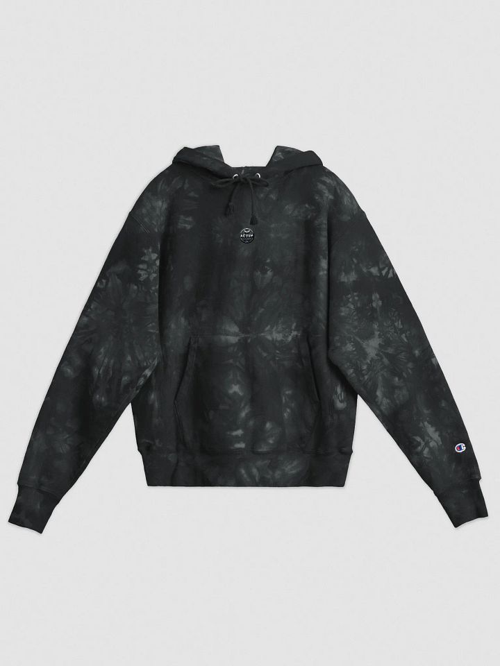 AEVUM Band Emblem Tie-Dye Hoodie product image (1)