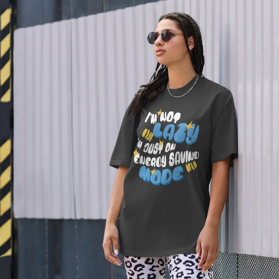 I'm not lazy t-shirt product image (8)