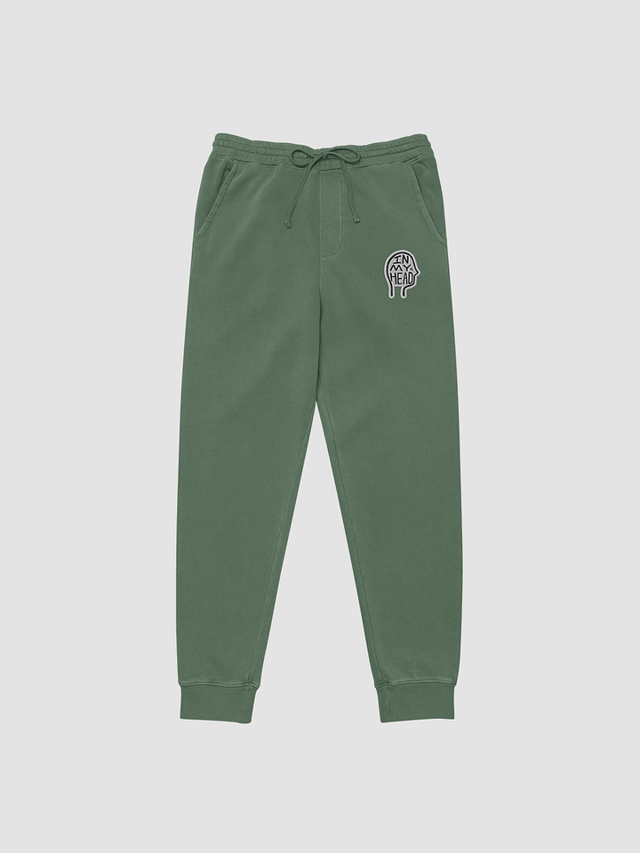 In My Head embroidered pigment sweatpants (bubble design) product image (2)