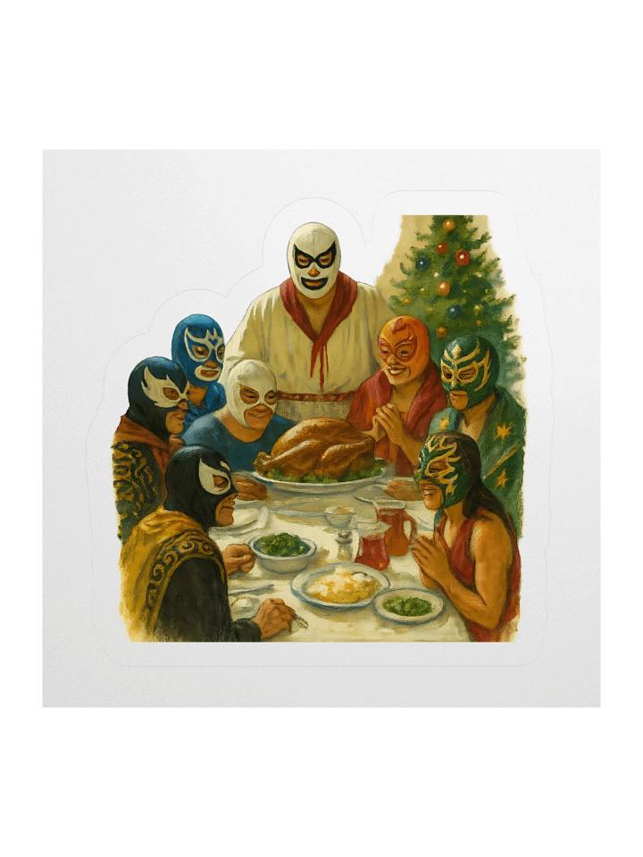 Lucha Holiday Decal product image (2)