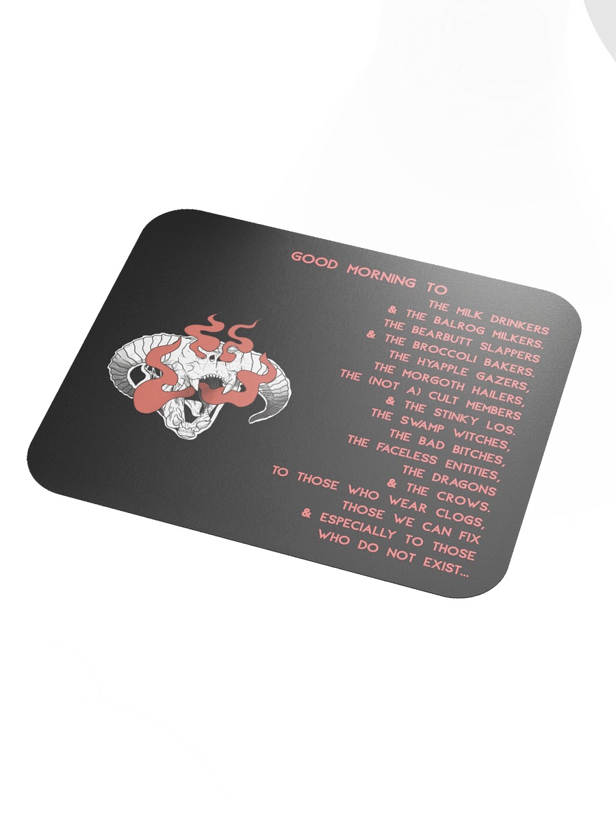 Cult Mousepad - Good Morning product image (3)