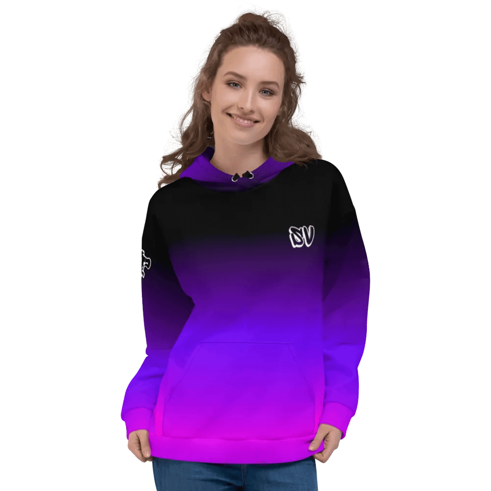 STRAIGHT VIBIN NEON COLOR FADE STYLE ASTA HOODIE product image (3)