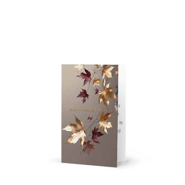 Birthday card - General tone product image (1)