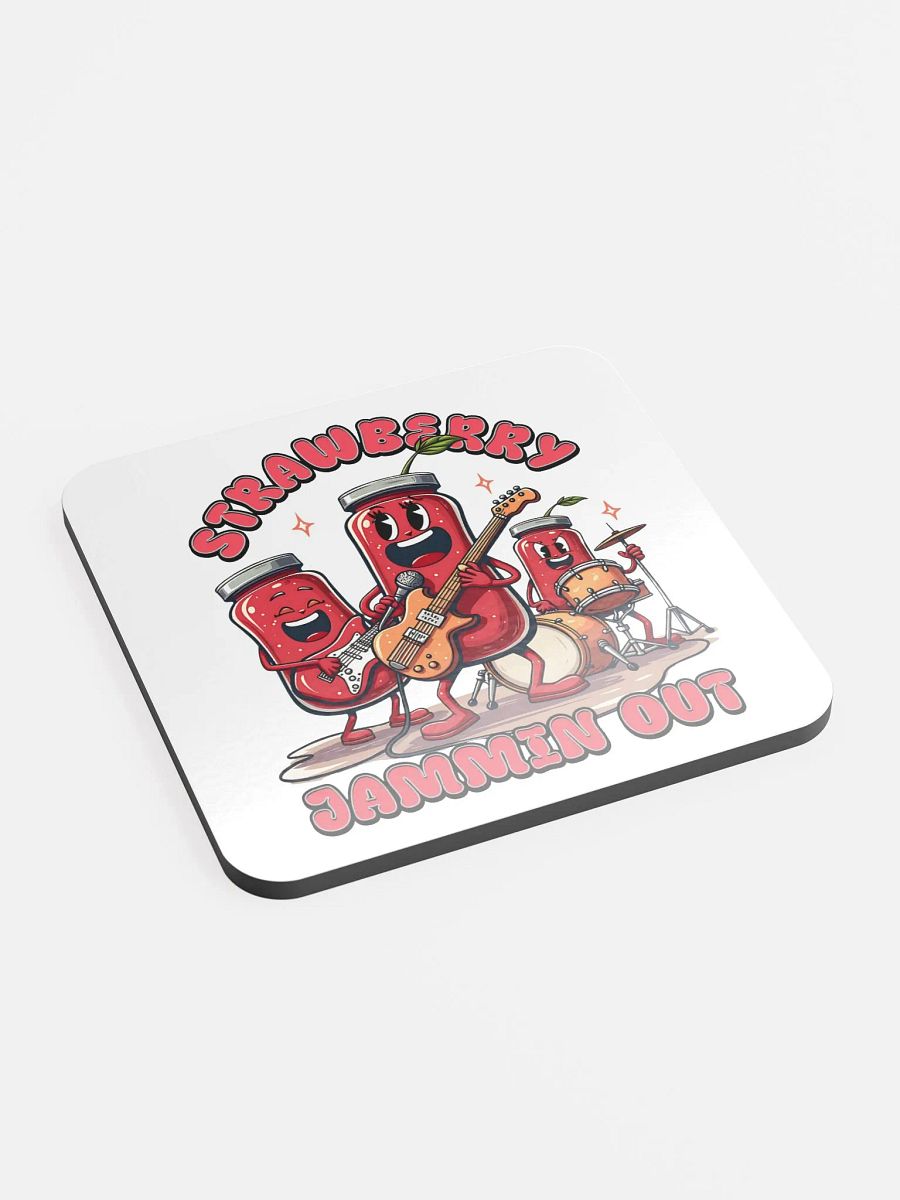 Strawberry Jammin Out Jar Coasters product image (3)