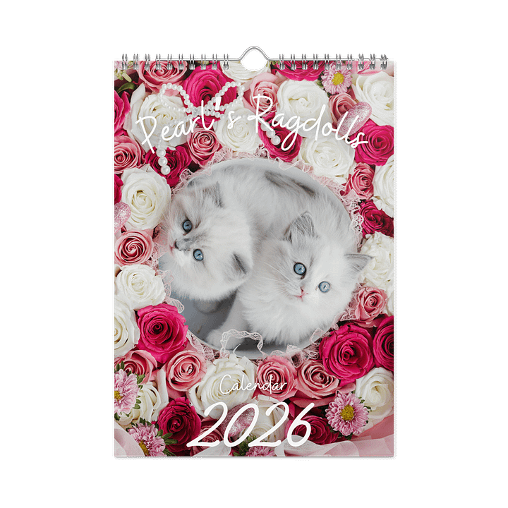 2026 Pearl's Ragdolls Calendar product image (1)