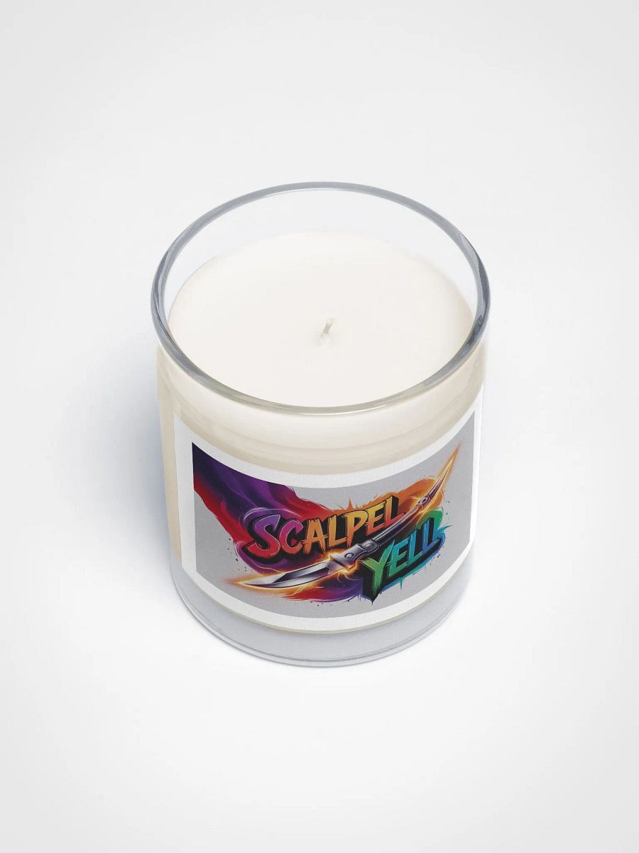 Scalpel Yell Soy Wax Candle product image (3)