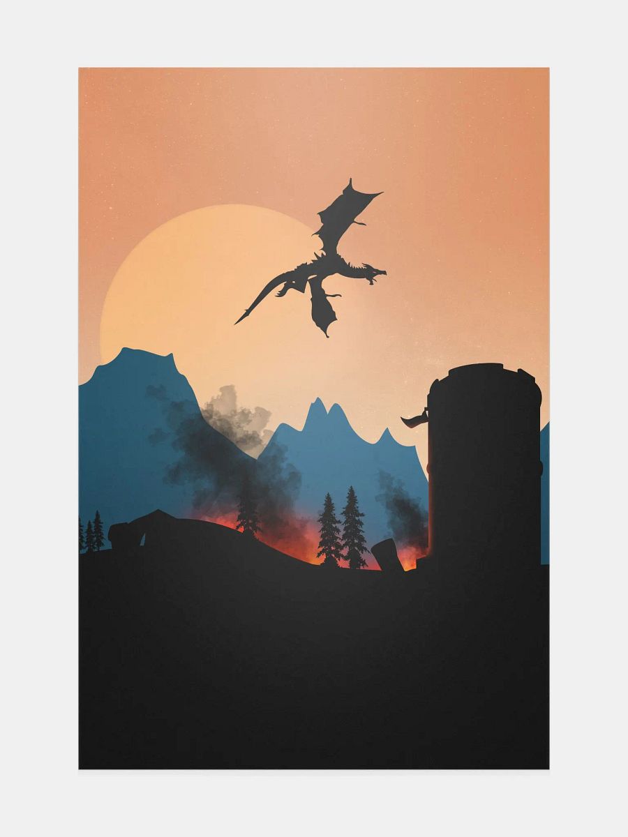 Western Watch Tower | Poster product image (1)