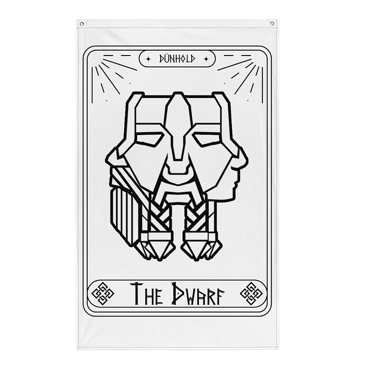 Dunhold Logo Tarot Card Flag product image (2)