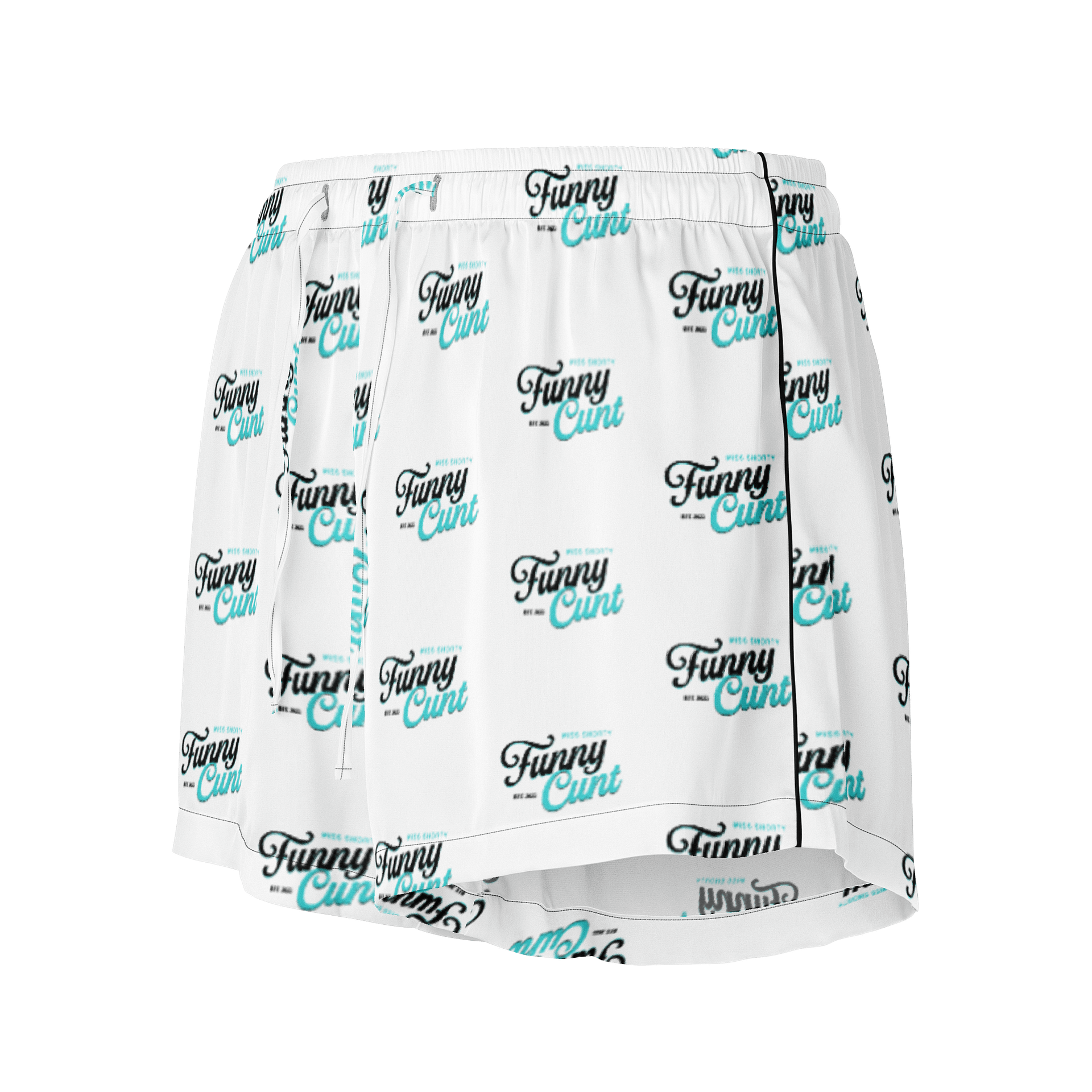 Funny C!nt Pajama Shorts product image (1)