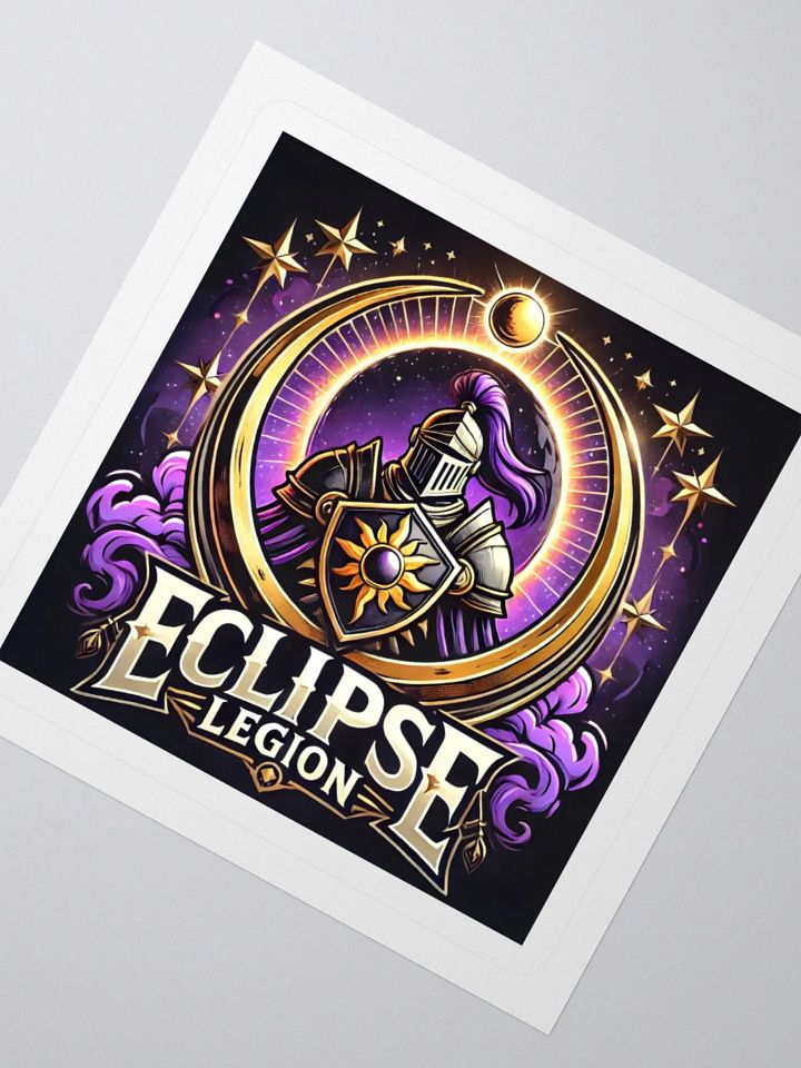 Eclipse Legion Knight Kiss Cut Stickers product image (4)