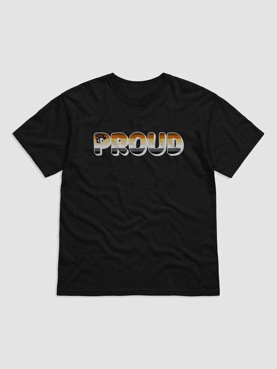 The 'PROUD bear' T-Shirt - Black product image (1)