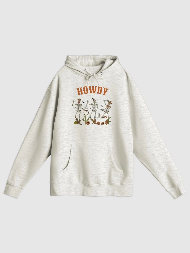 Halloween Dancing Cowboy Skeletons Premium Hoodie product image (2)