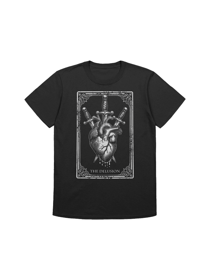 The Delusion Tarot Card Three of Swords Gothic Grunge Streetwear T-Shirt product image (2)
