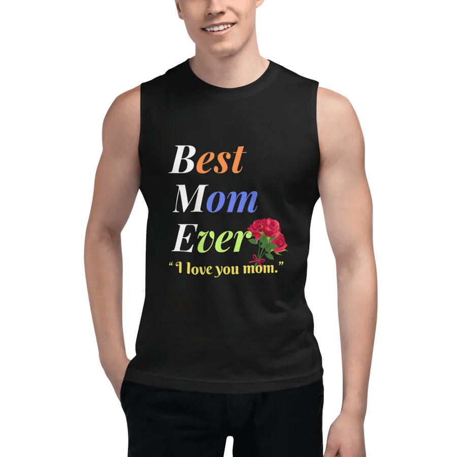 Best Mom Ever Bella+Canvas Muscle Tank product image (1)