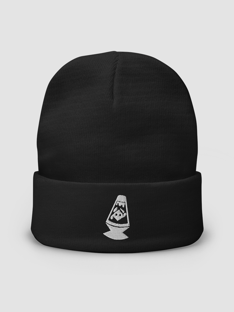Lava Lamp Embroidered Beanie (White) product image (2)