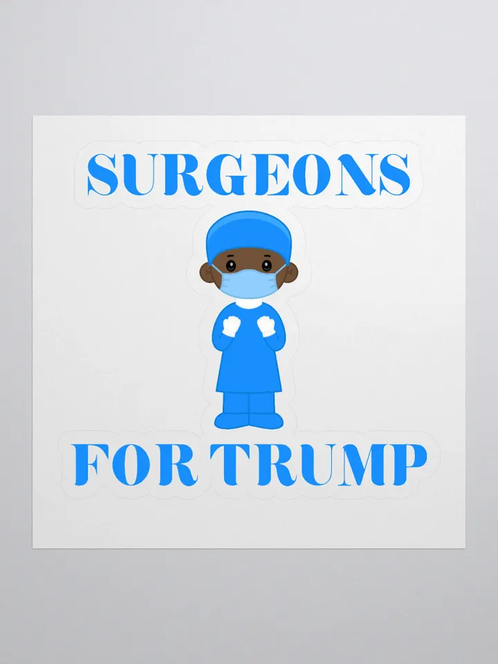 Surgeons For Trump (M) Sticker product image (1)