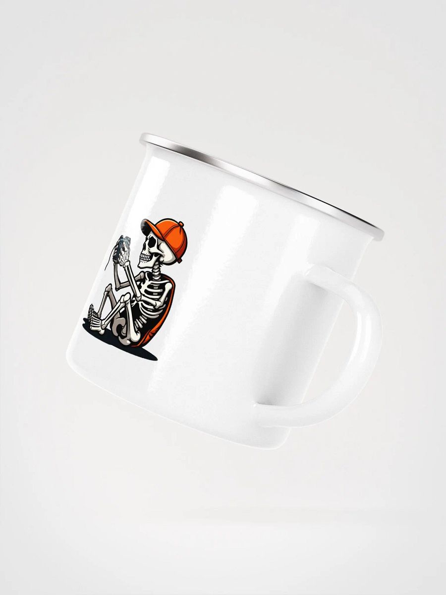 Skeleton Gamers Enamel Mug product image (3)