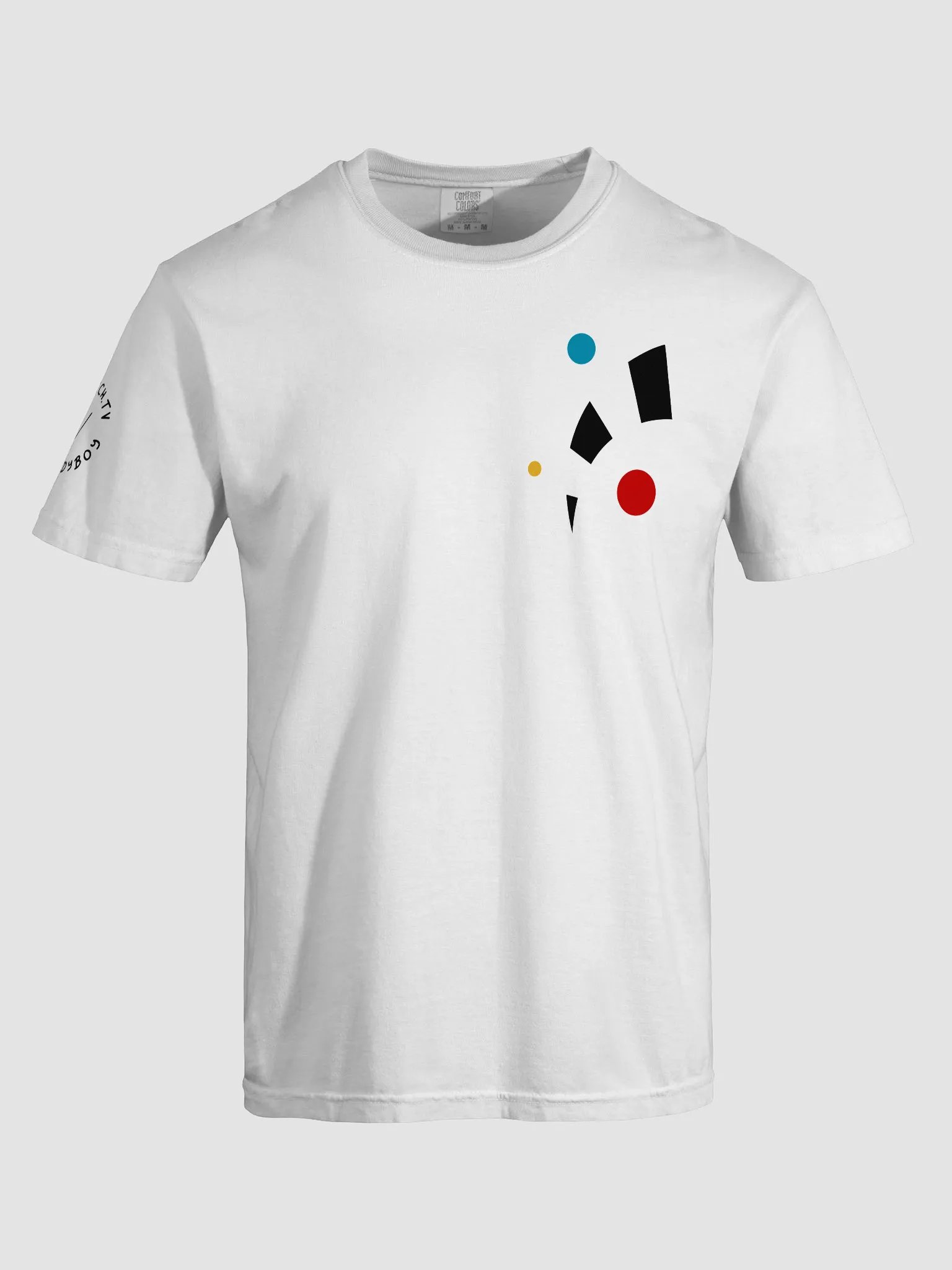 T-shirt - Abstract Logo (White) product image (5)