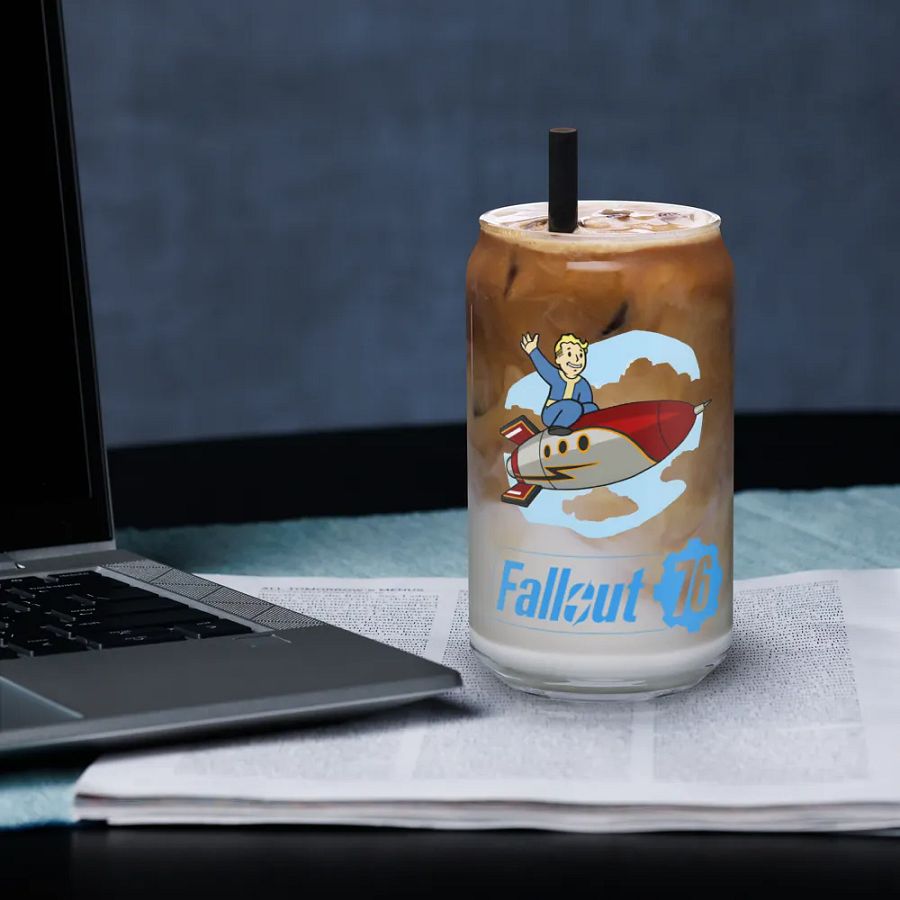 Fallout 76 Rocket Can Shaped Glass Cup product image (33)