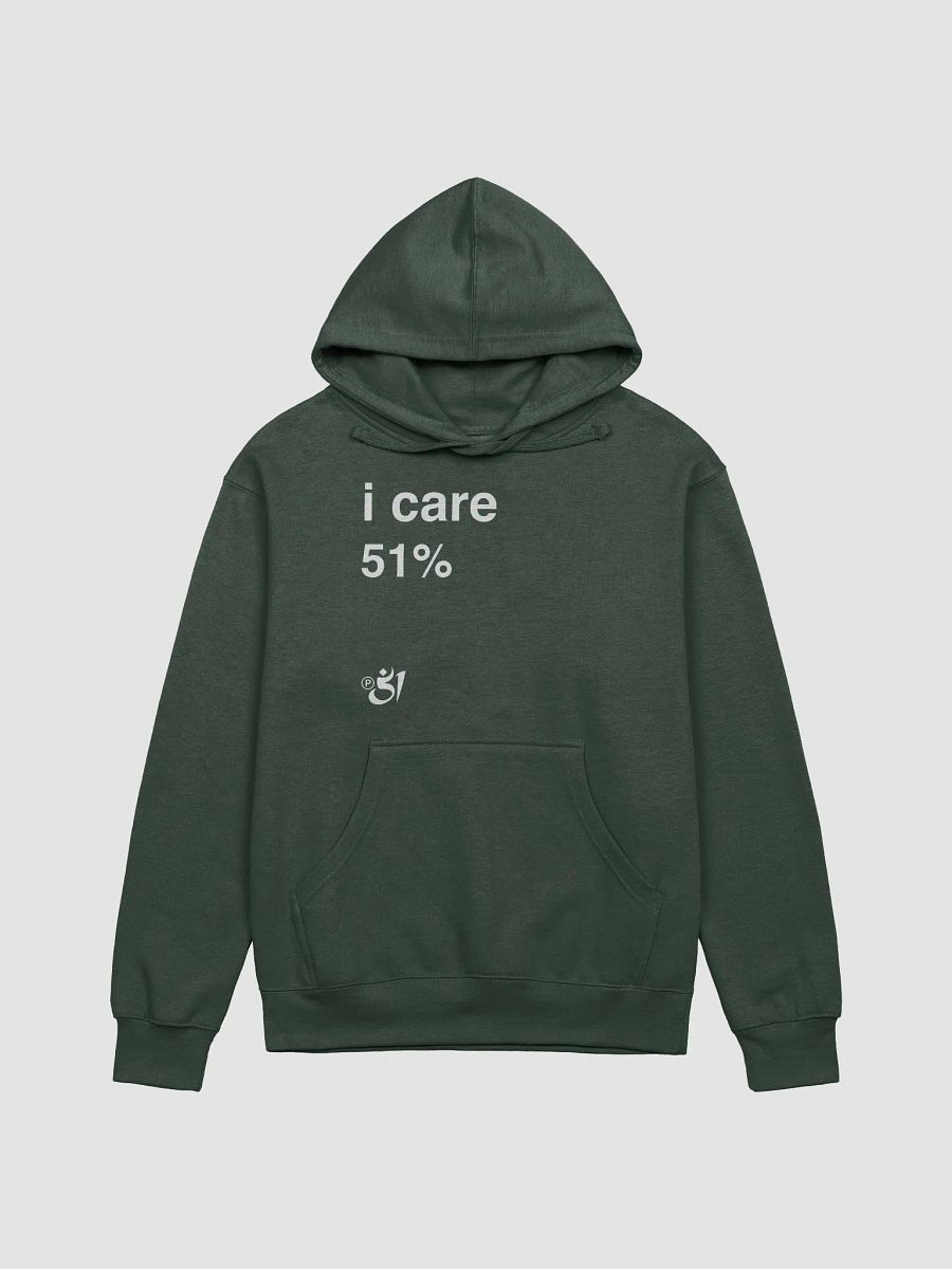 I care 51% hoodie product image (1)