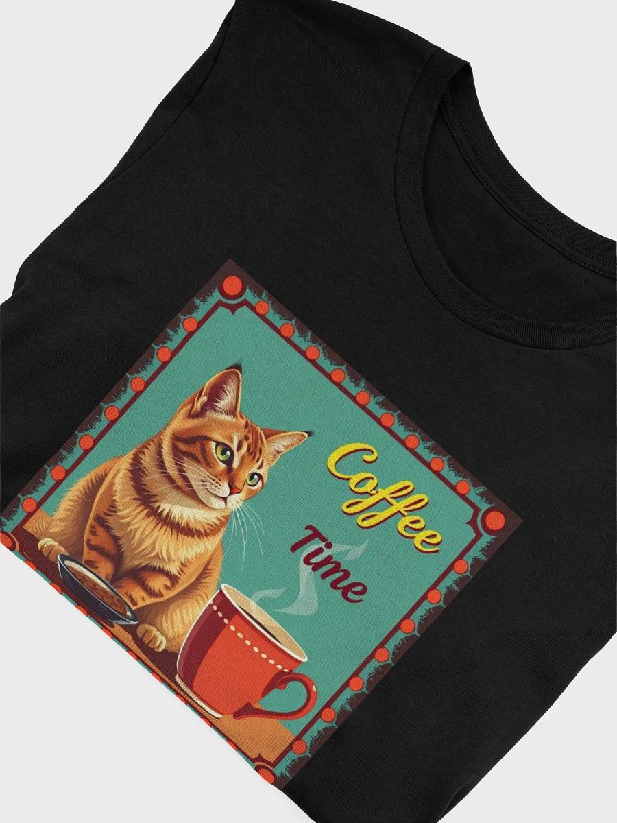Coffee Cat Time T-Shirt product image (15)
