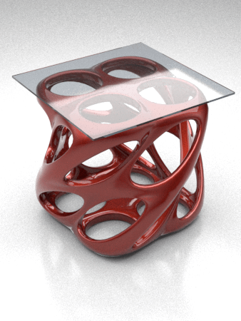 Weaverbird Parametric Table Design Grasshopper Rhino Files Download product image (1)