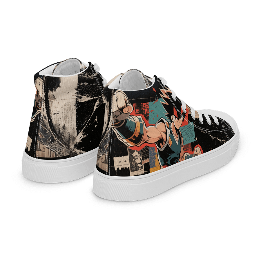 Epic Anime Power Canvas High Tops product image (7)