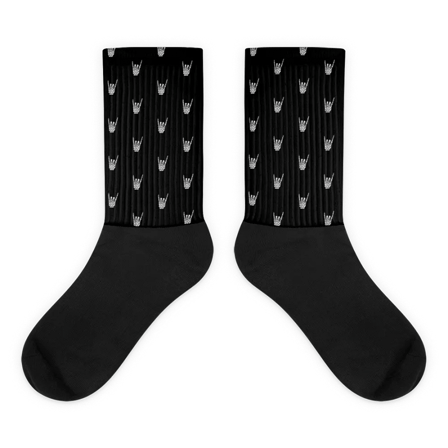 Rock On Skeleton Sublimated Socks product image (1)
