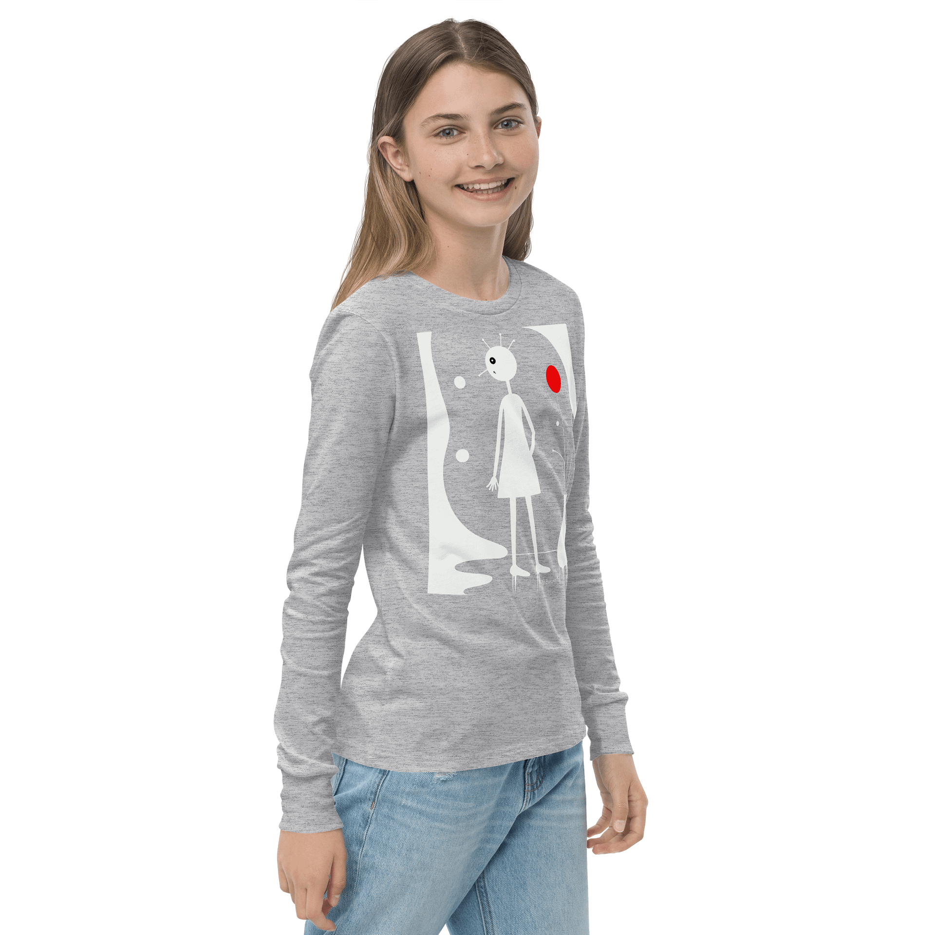 Bella+Canvas Youth Long Sleeve T-Shirt product image (4)