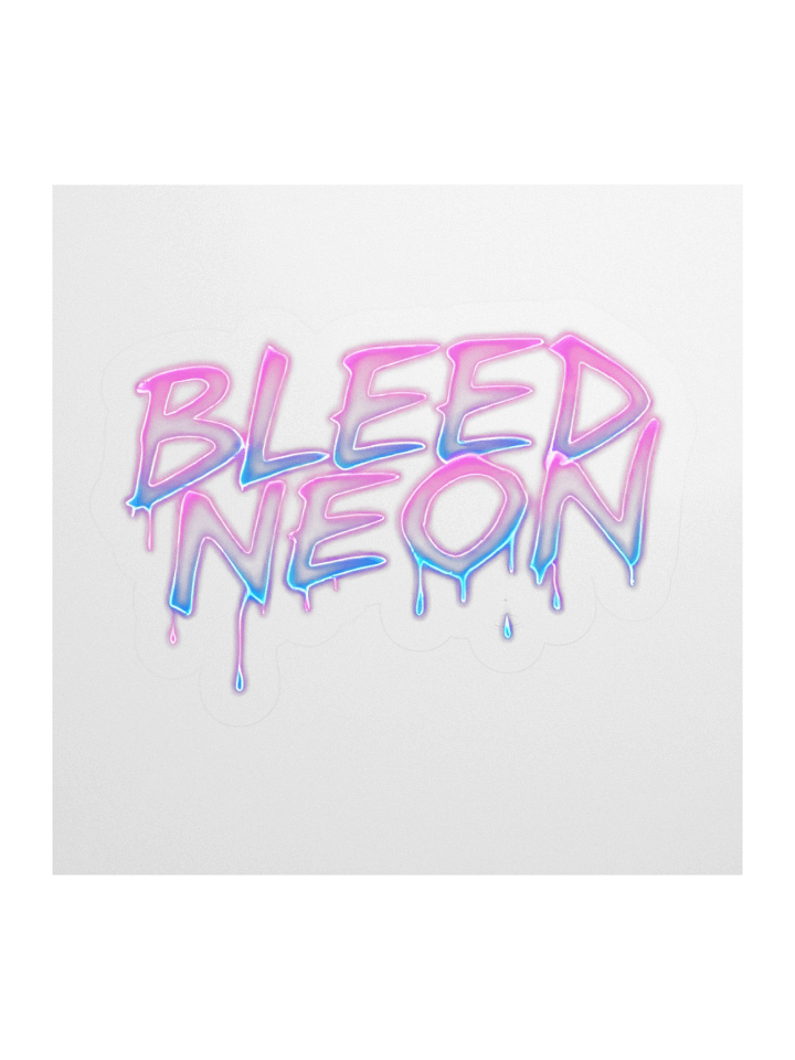 Bleed Neon Stickers product image (3)