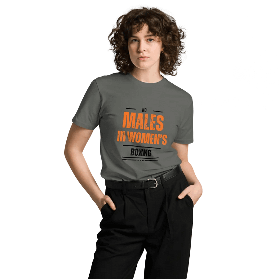 Support Italian Boxer Angela Carini Crew Neck T-Shirt product image (8)